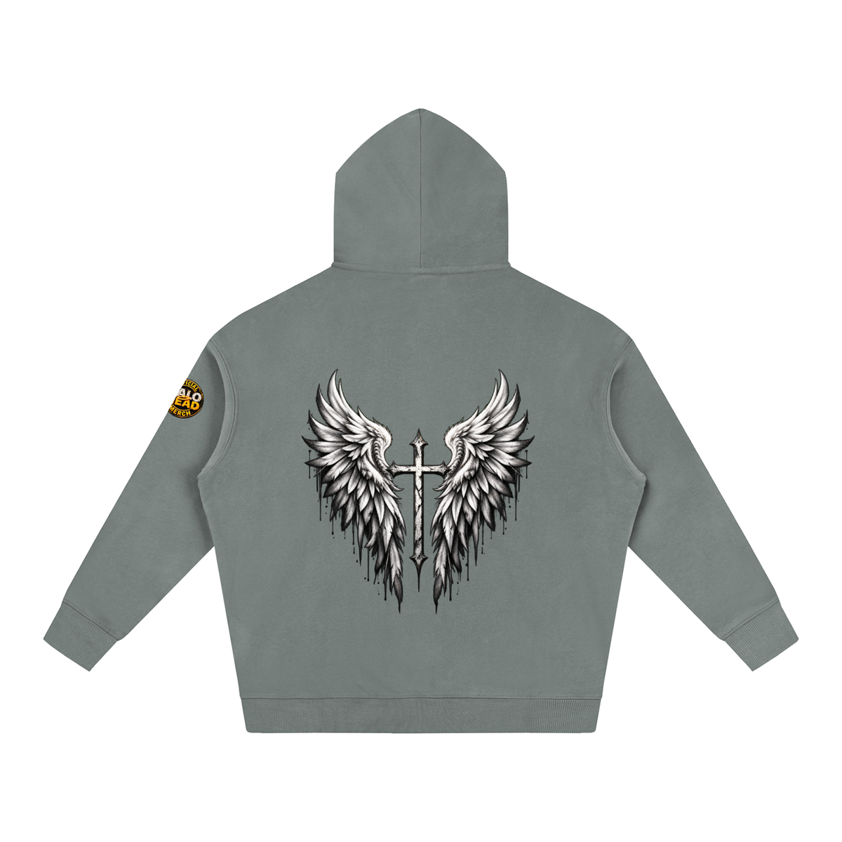Halo Head Oversize Fleeced Hoodie