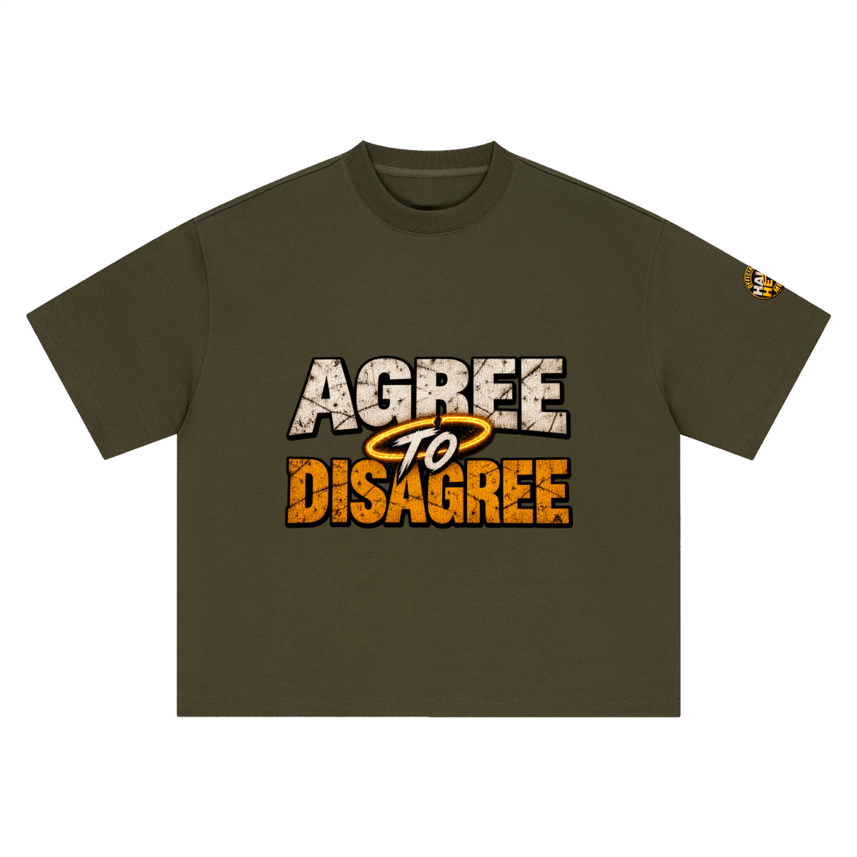 Agree to Disagree, Boxy Oversized T-Shirt