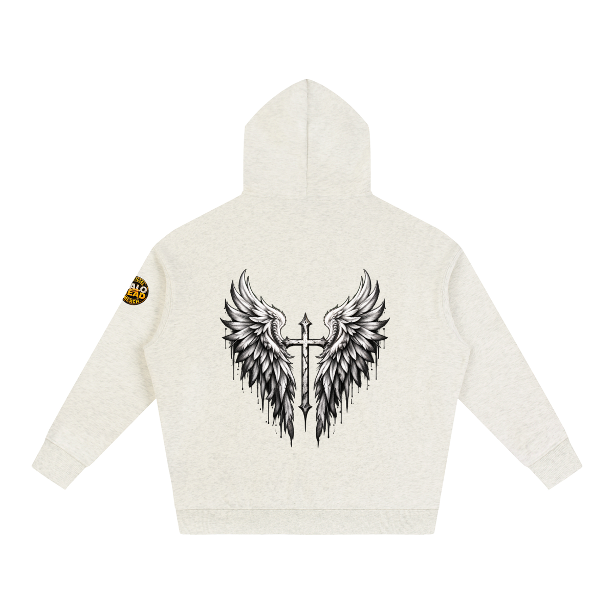 Halo Head Oversize Fleeced Hoodie