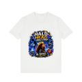 Halo Head Holy Crap: Men's Solid V-Neck T-Shirt
