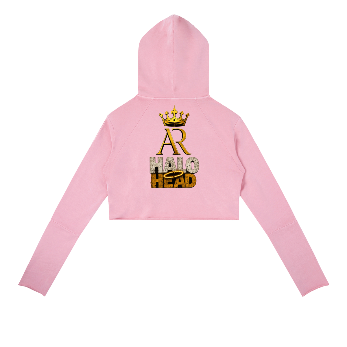 Vintage Washed Raw Edge Hoodie