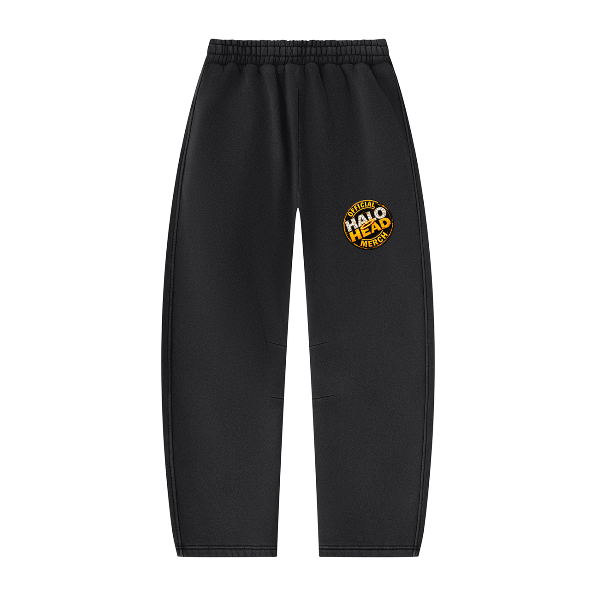 ATD Halo Head Unisex Vintage Wash Barrel Leg Fleece Sweatpants