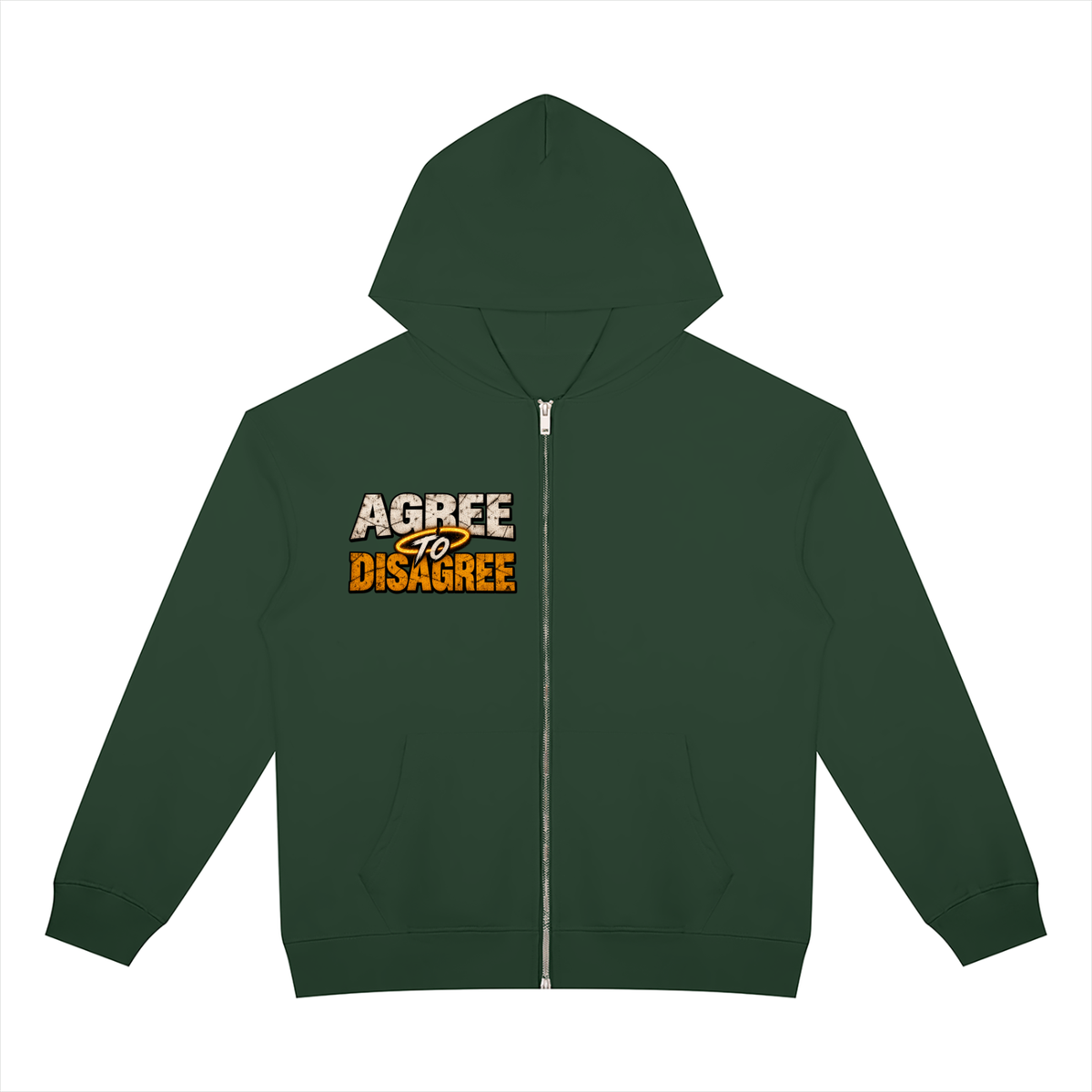 Halo Head Unisex Heavyweight Full Zip Hoodie