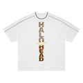 Unisex Halo Head Oversized Contrast Tape T-Shirt
