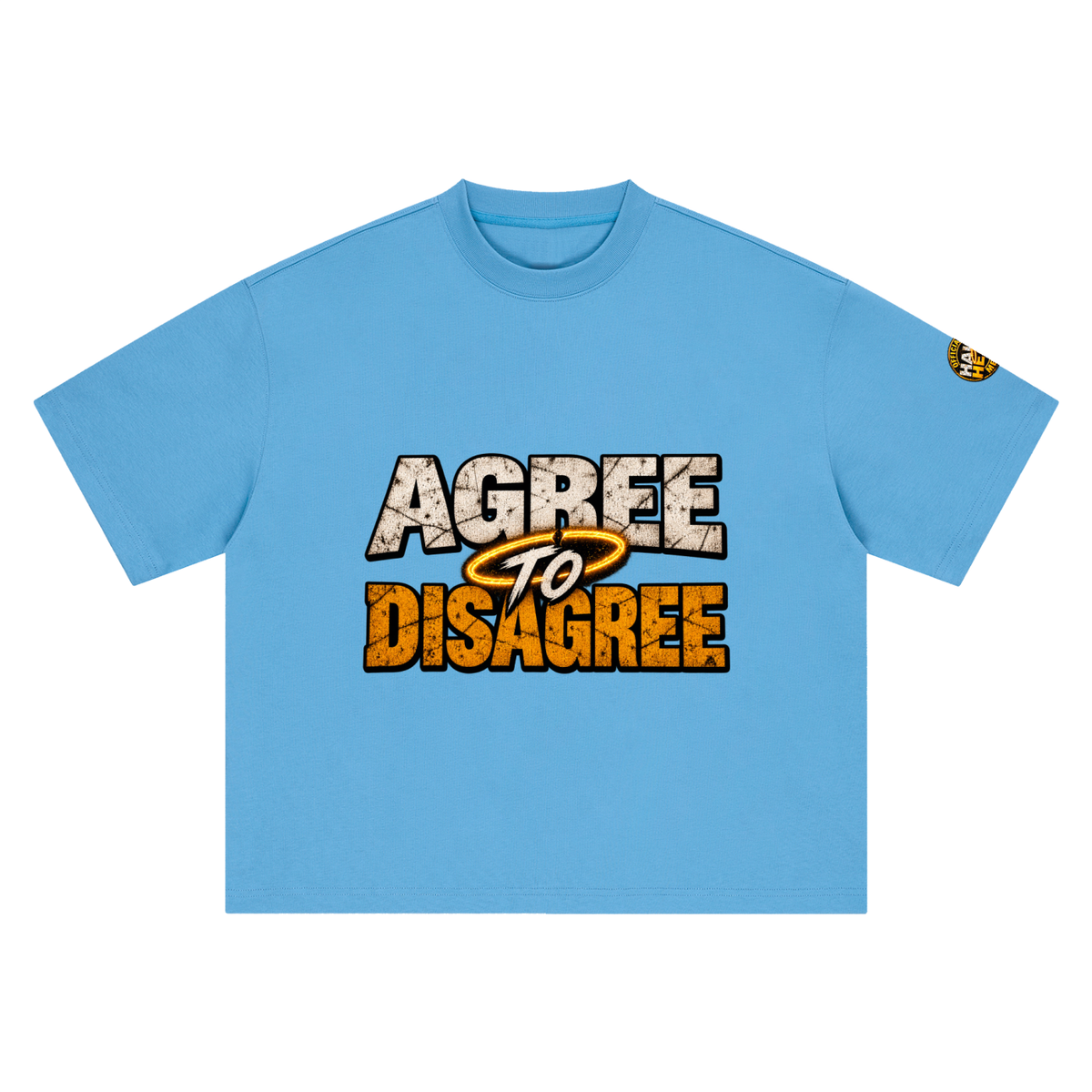 Agree to Disagree, Boxy Oversized T-Shirt