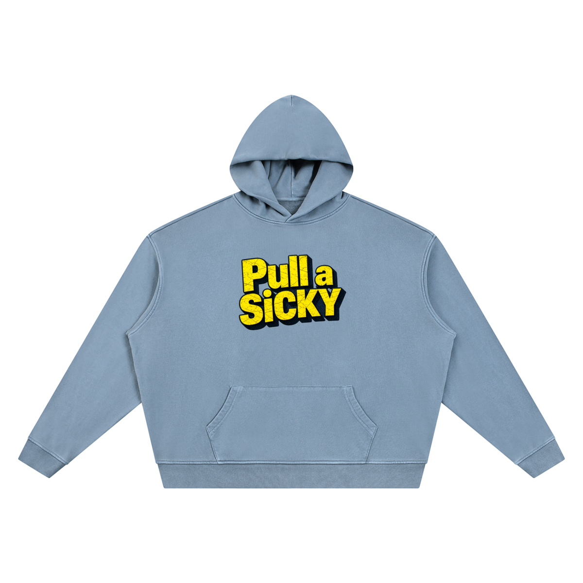 Unisex Vintage Wash Boxy Hoodie