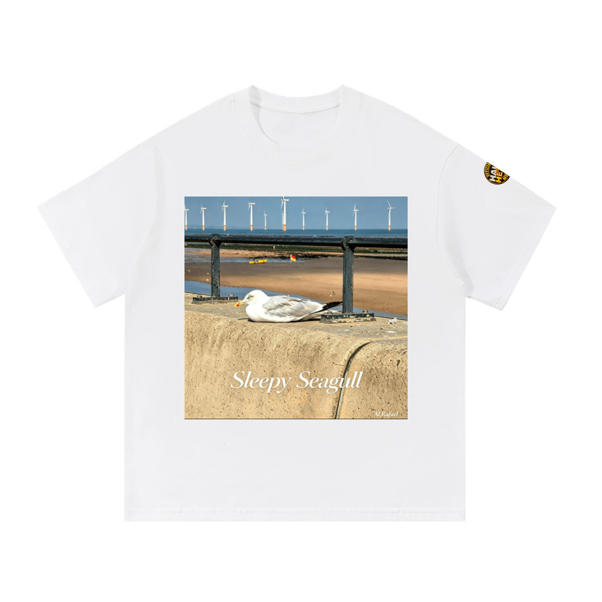 Sleepy Seagul Cotton T-Shirt