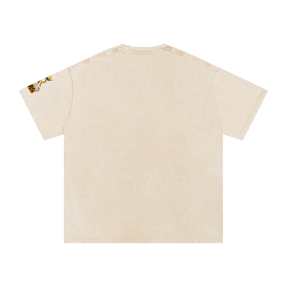 Snow Washed Oversized Cotton T-Shirt (AR-HH Halloween)