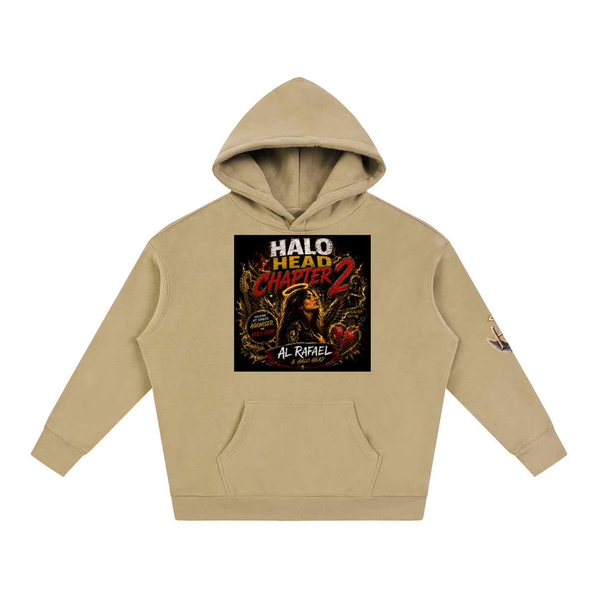 AR Halo Head: Oversize Fleeced Hoodie