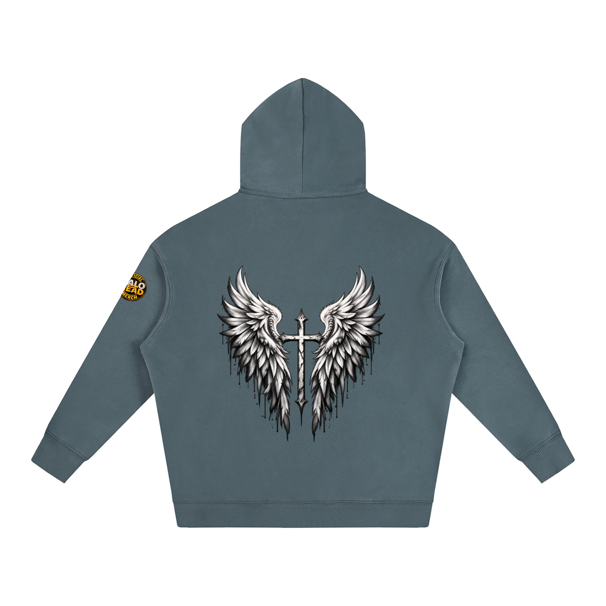 Halo Head Oversize Fleeced Hoodie