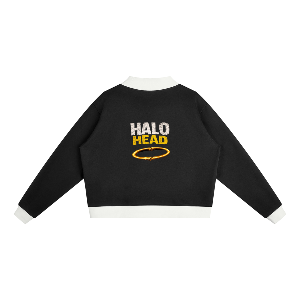 Women’s Mock Neck Crewneck Sweatshirt