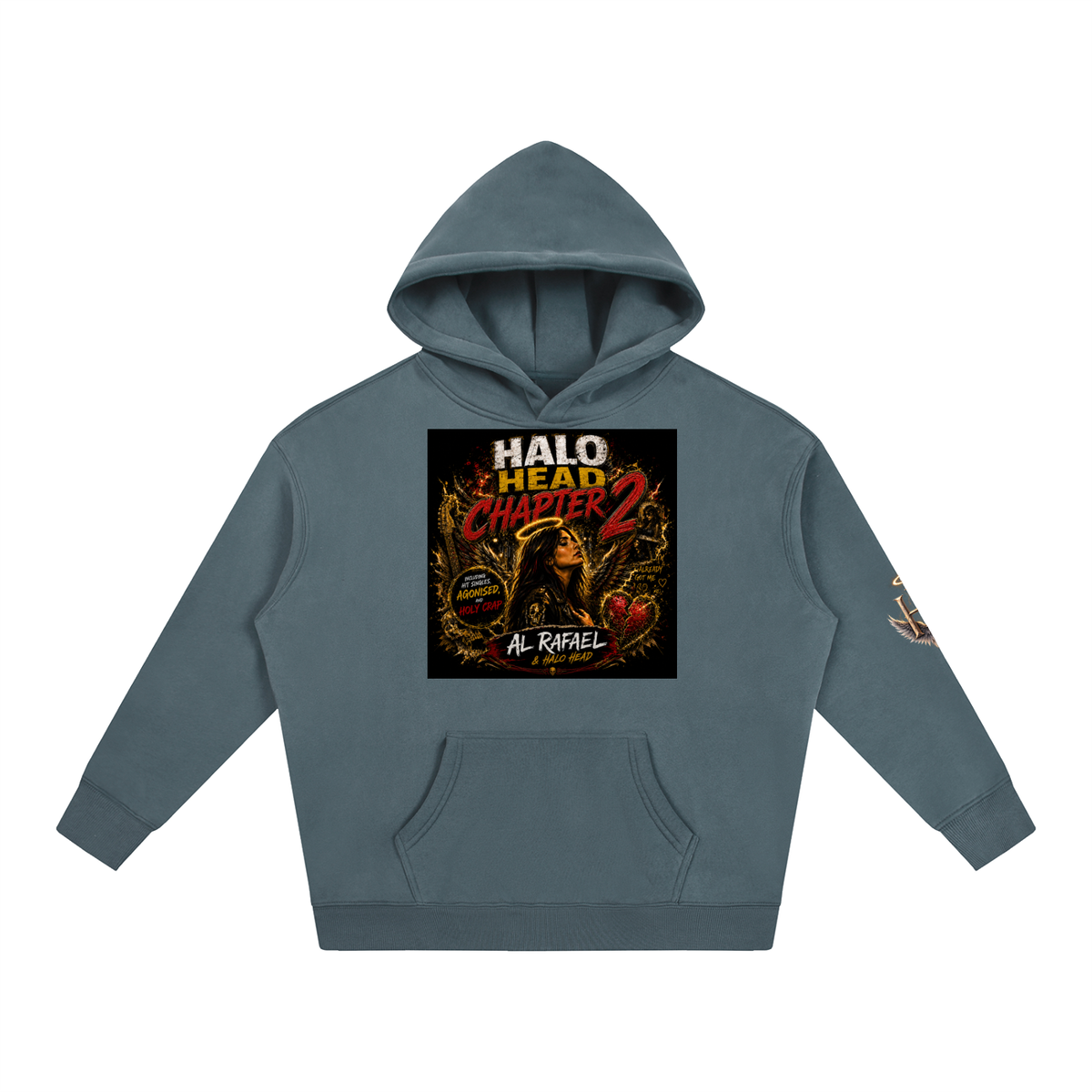 AR Halo Head: Oversize Fleeced Hoodie