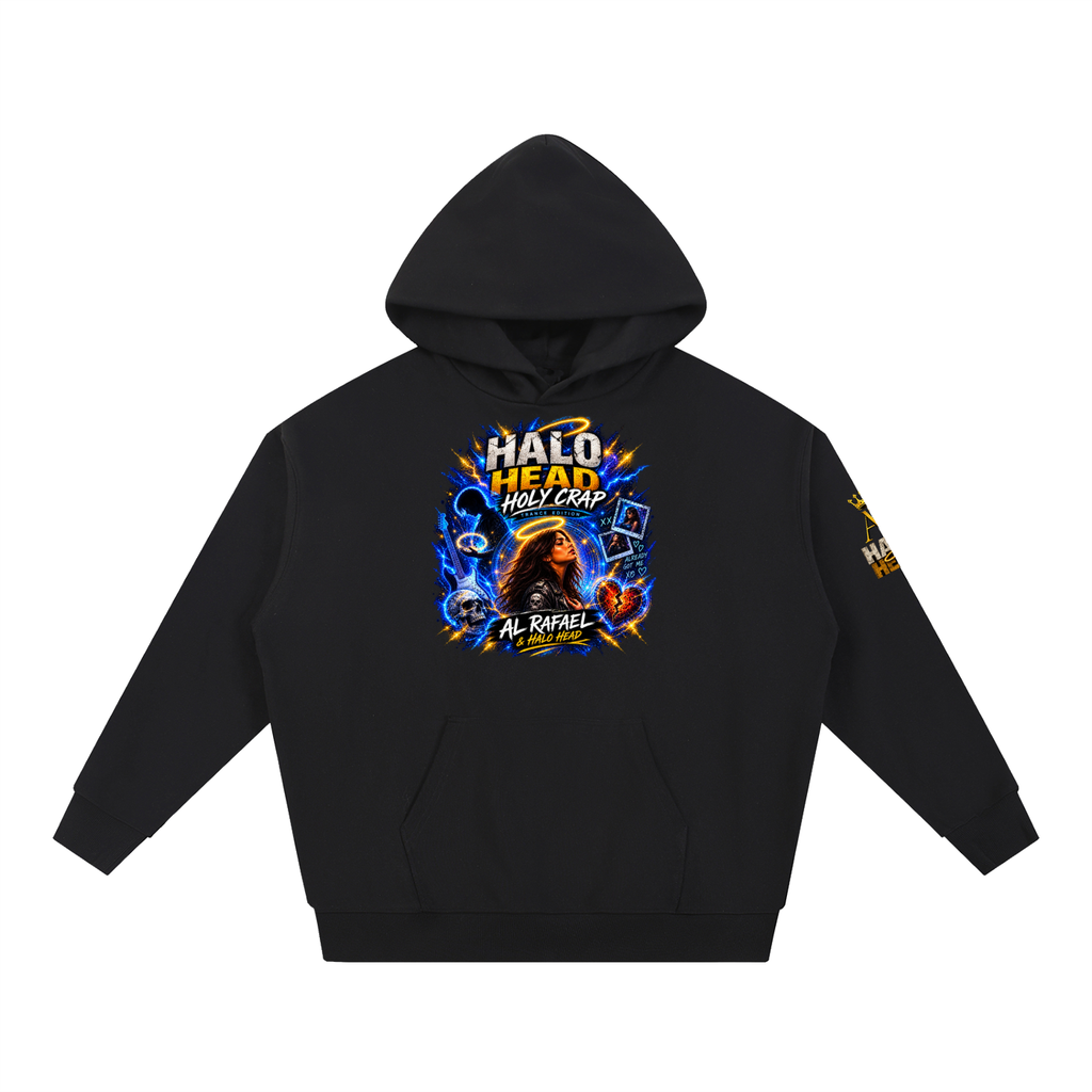 Halo Head: Holy Crap Essential Heavyweight Hoodie