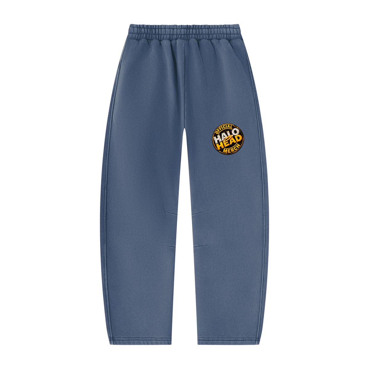 ATD Halo Head Unisex Vintage Wash Barrel Leg Fleece Sweatpants