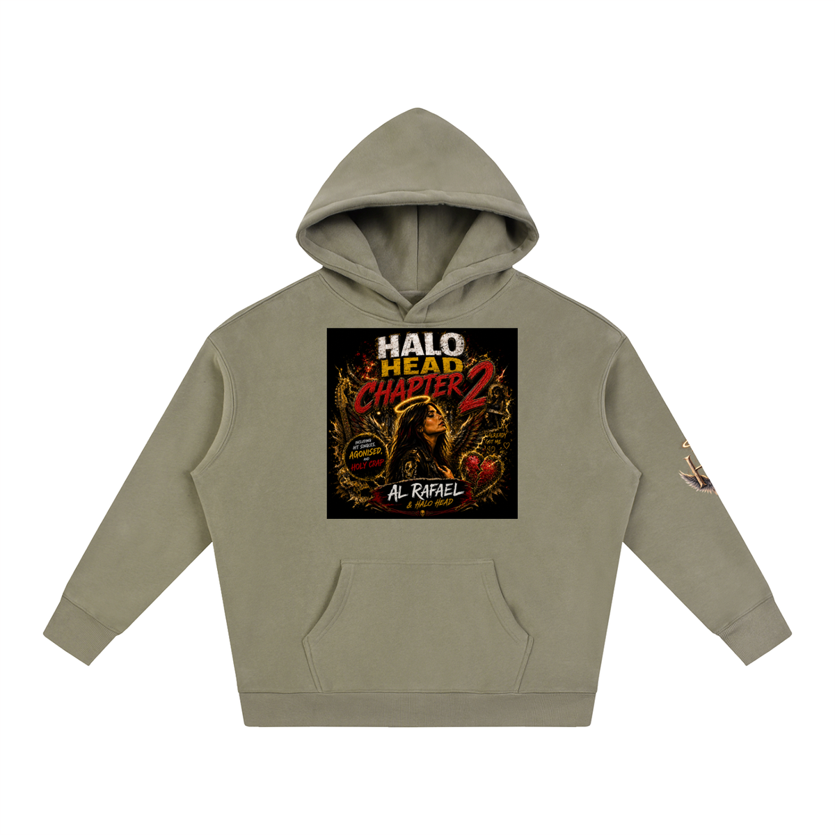 AR Halo Head: Oversize Fleeced Hoodie