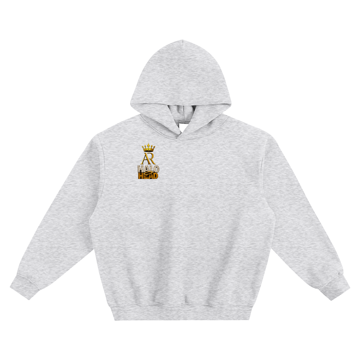 AR Halo Head Fleeced Boxy Hoodie