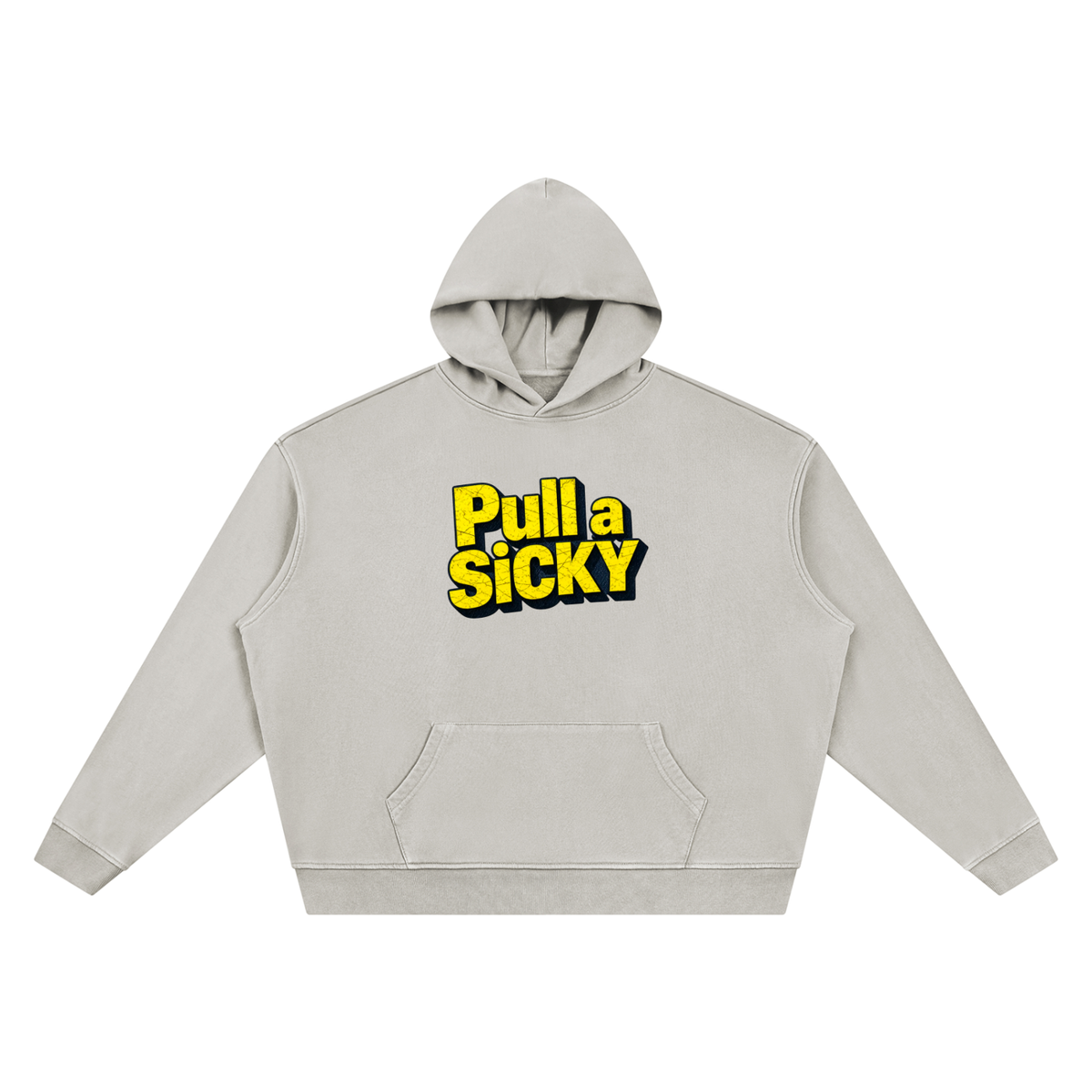 Unisex Vintage Wash Boxy Hoodie