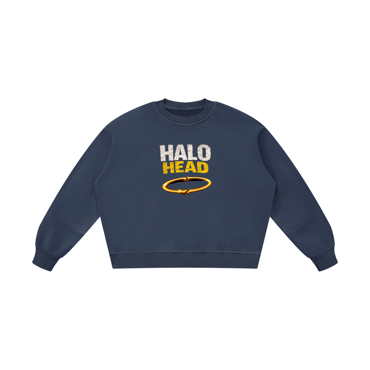 Unisex Boxy Vintage Washed Sweatshirt