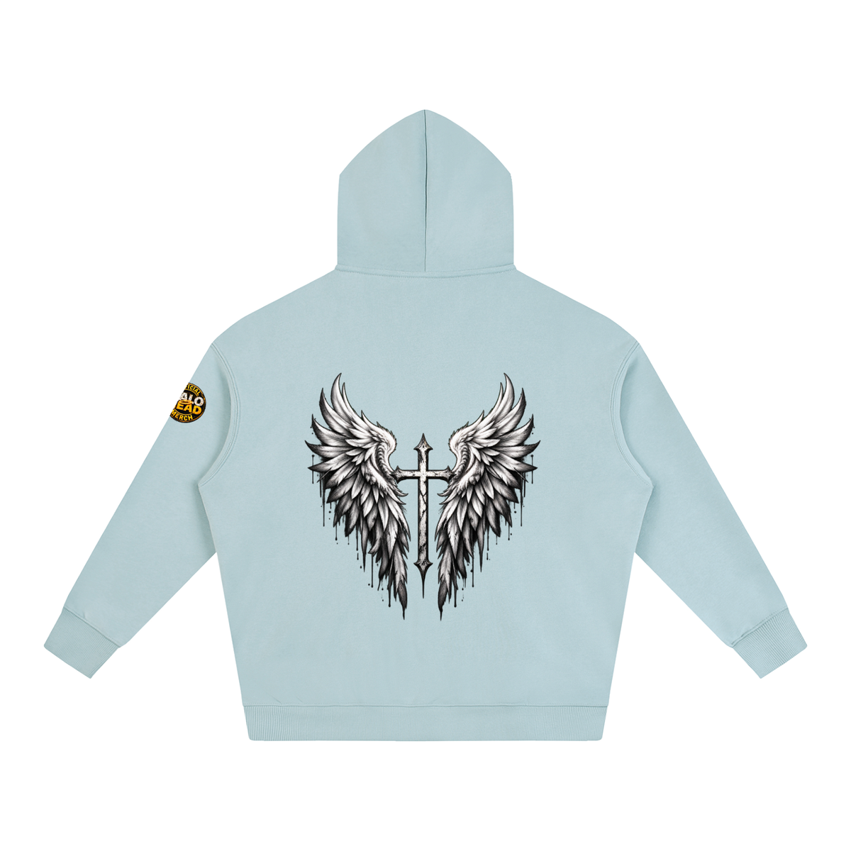 Halo Head Oversize Fleeced Hoodie