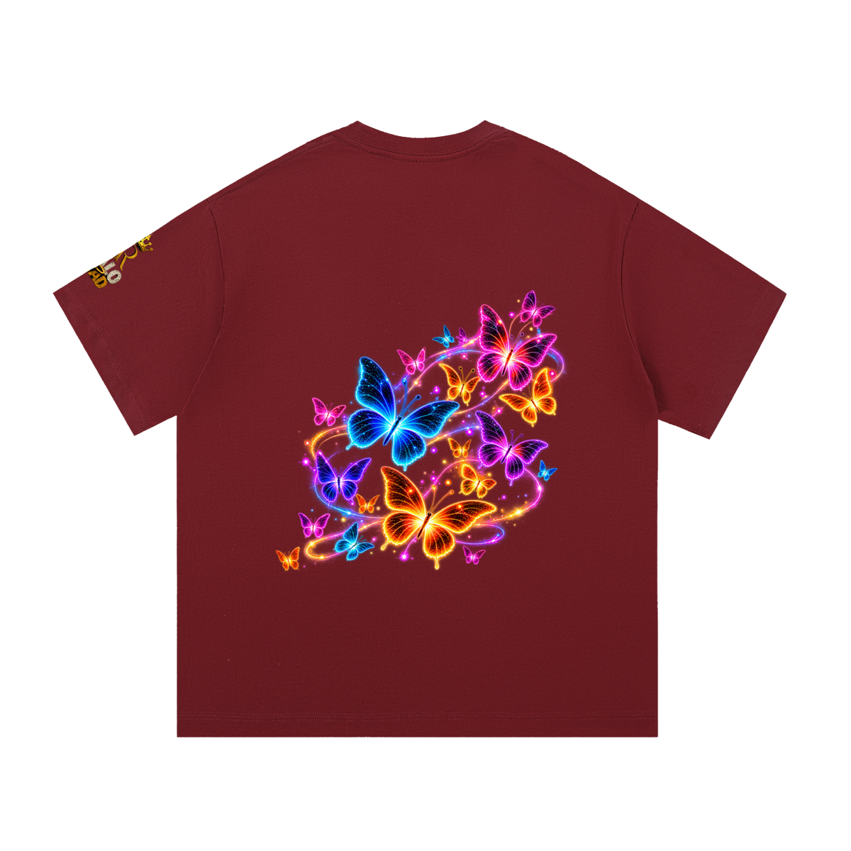 Halo Head Butterflies Essential Cotton T-Shirt