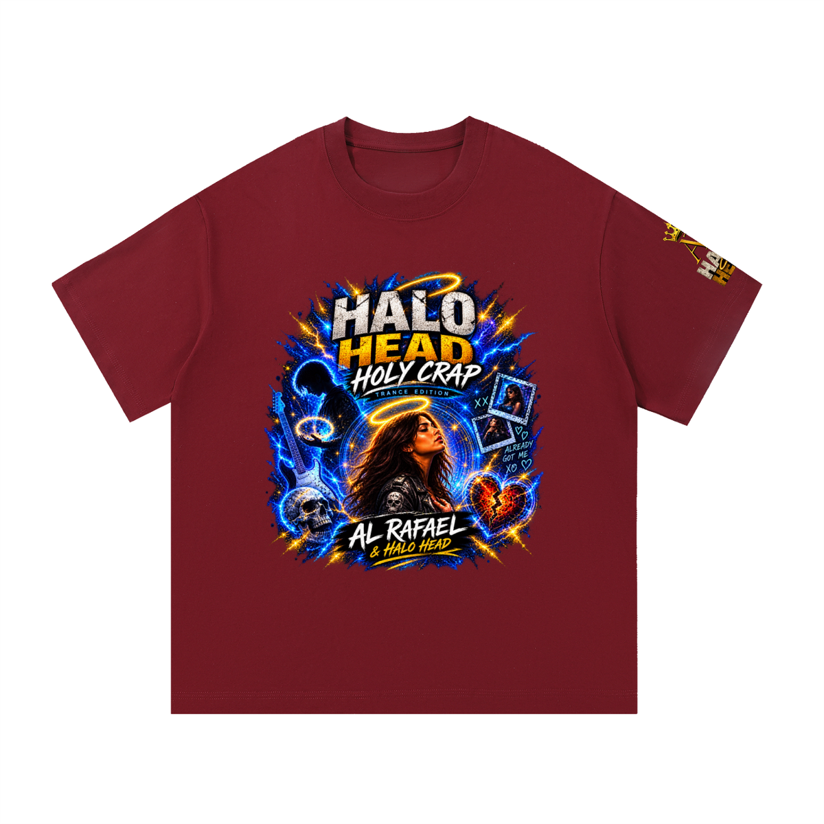 Halo Head: Holy Crap: Essential Cotton T-Shirt
