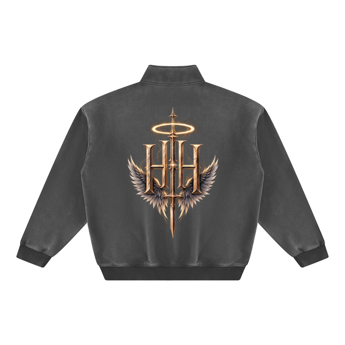 Unisex Vintage Wash Fleece Sweatshirt