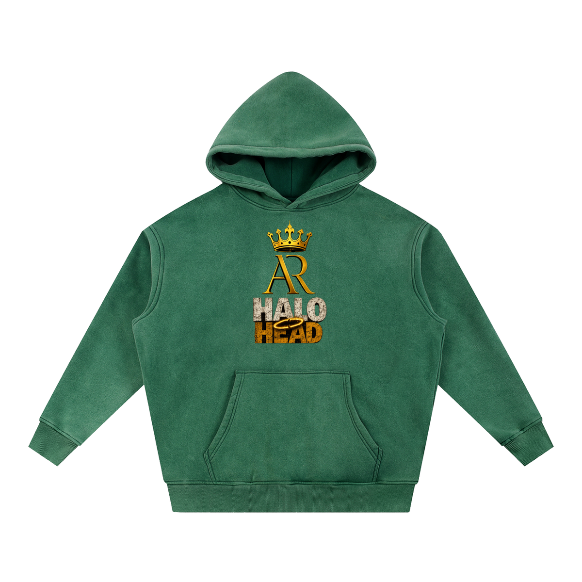 AR Halo Head: Snow Wash Fleece Oversize Hoodie