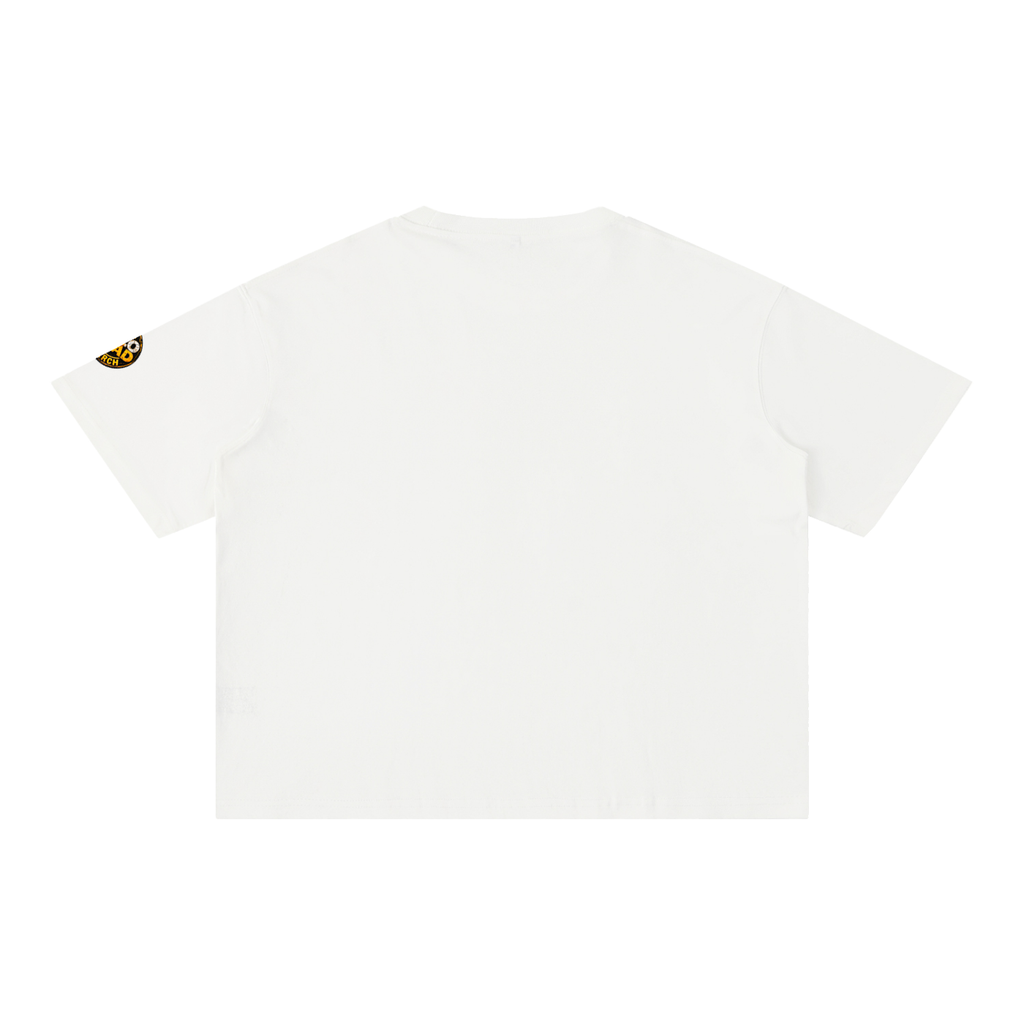 Halo Head Entangled Mineral Wash Boxy Cotton T-Shirt