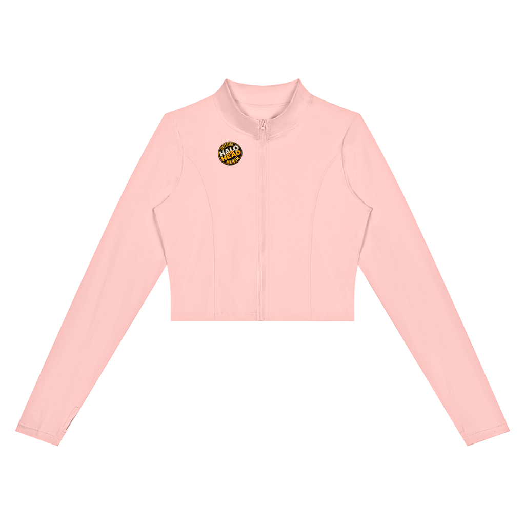 Halo Head Women’s Crop Yoga Sports Jacket