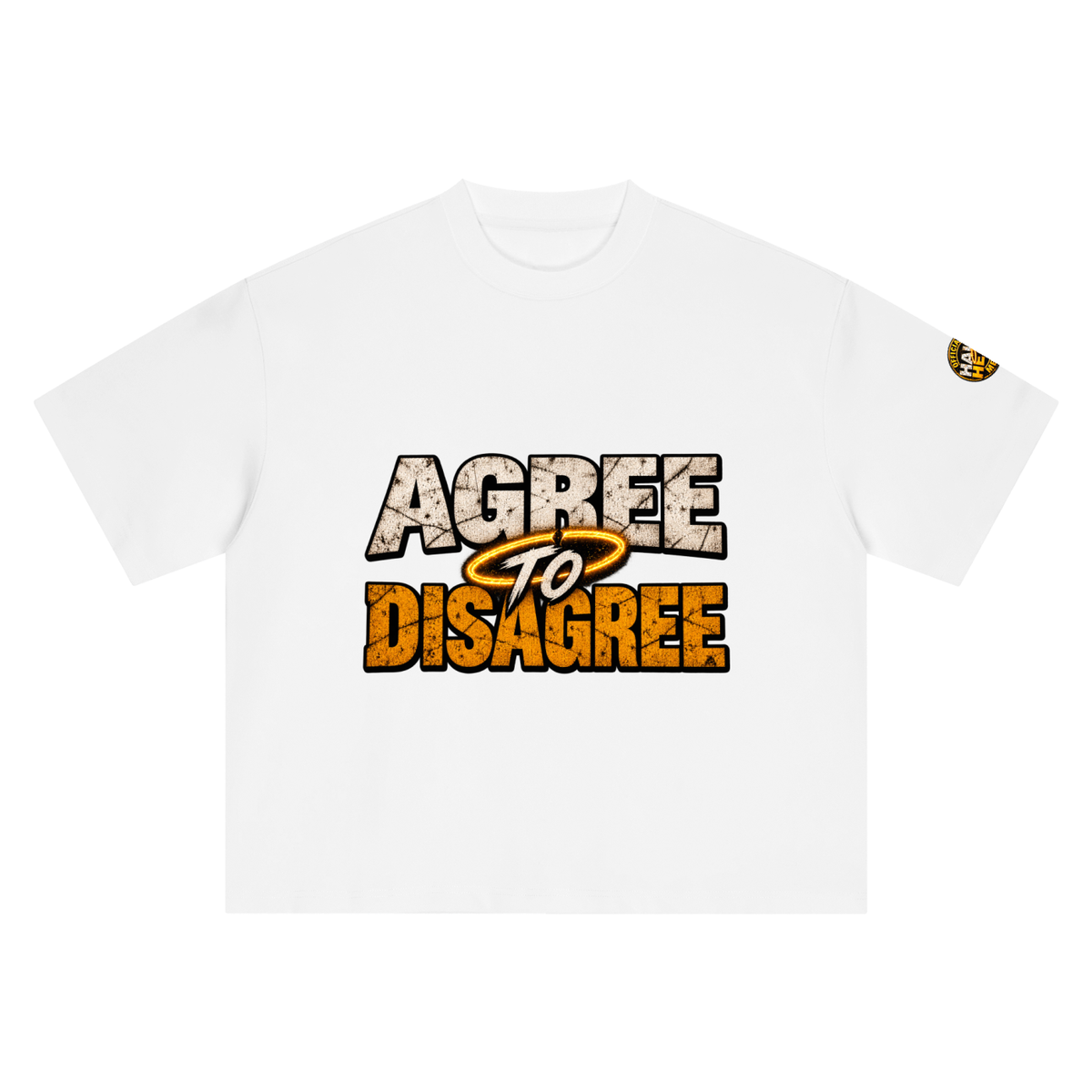 Agree to Disagree, Boxy Oversized T-Shirt
