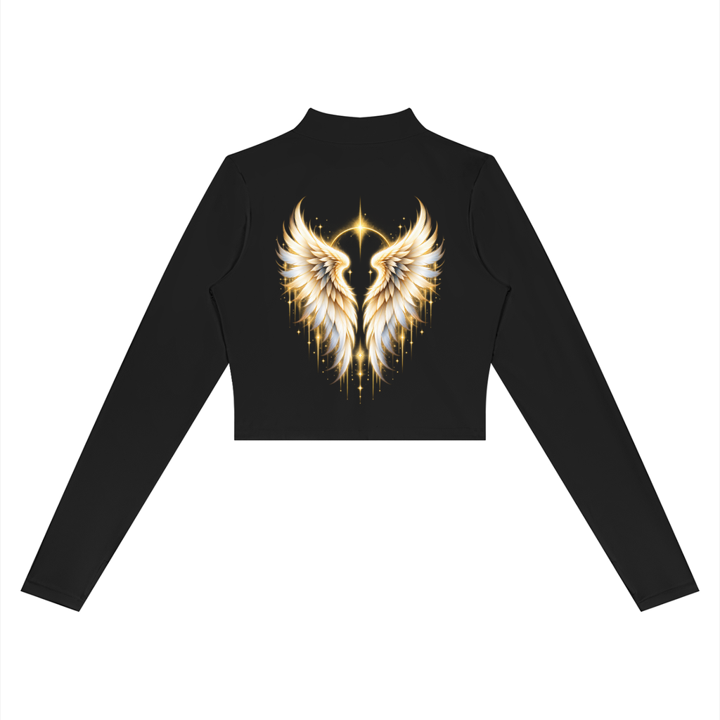 Halo Head Women’s Crop Yoga Sports Jacket