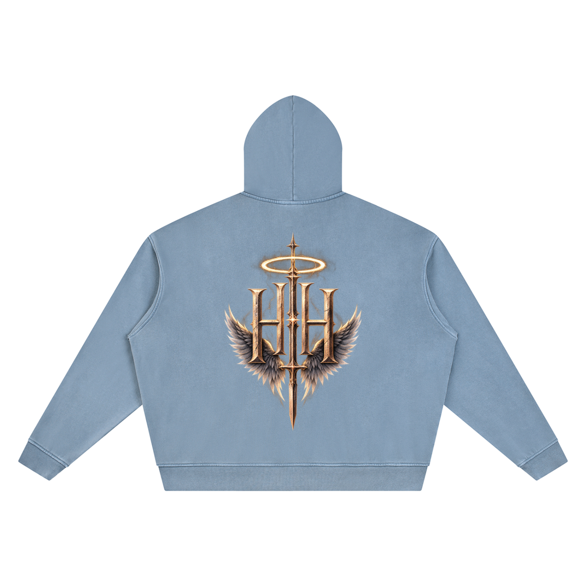 Unisex Vintage Wash Boxy Hoodie