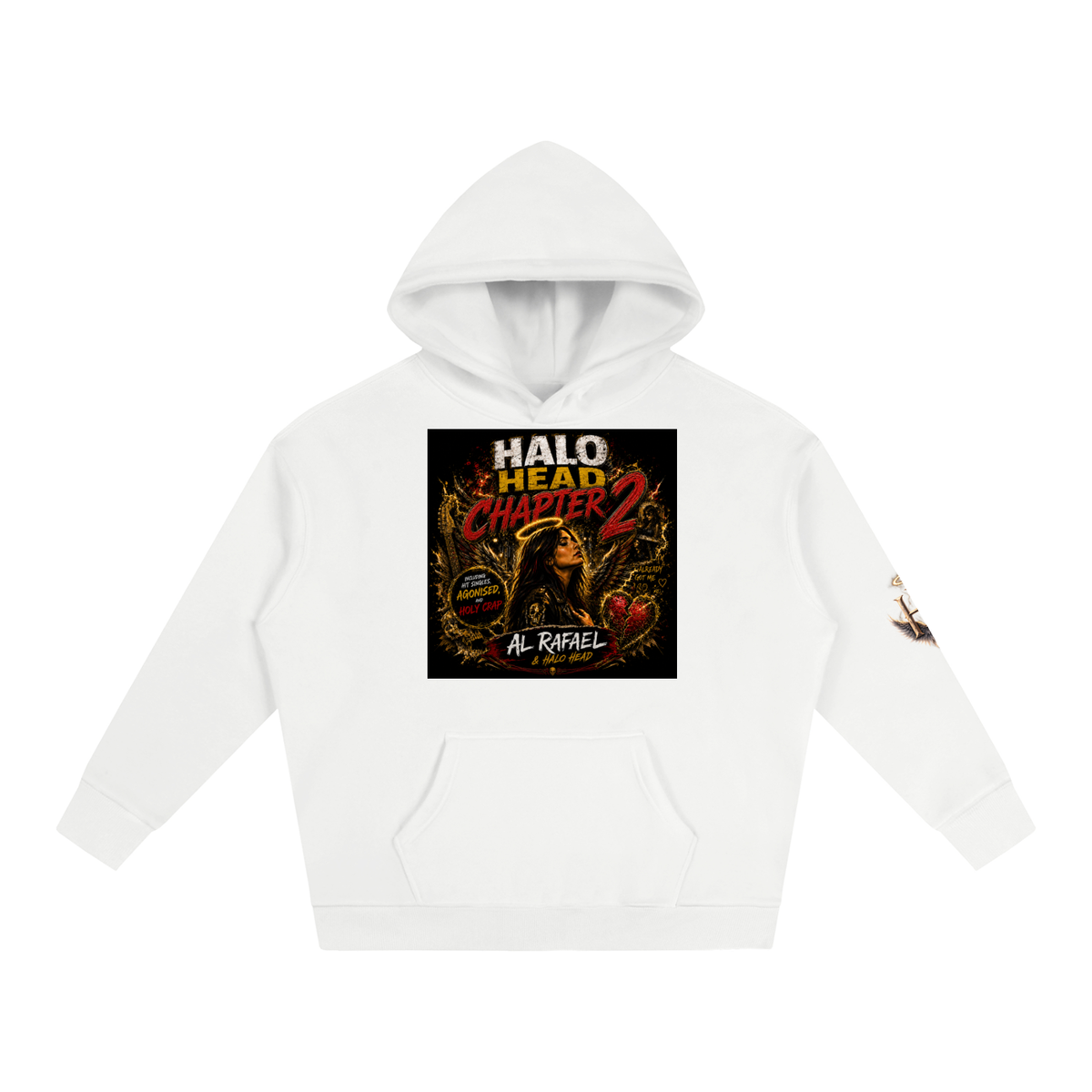 AR Halo Head: Oversize Fleeced Hoodie