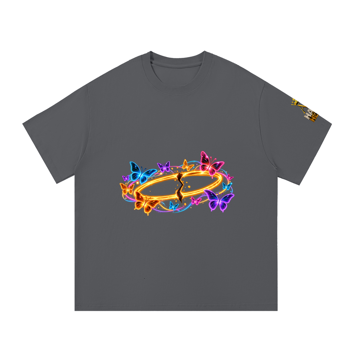 Halo Head Butterflies Essential Cotton T-Shirt