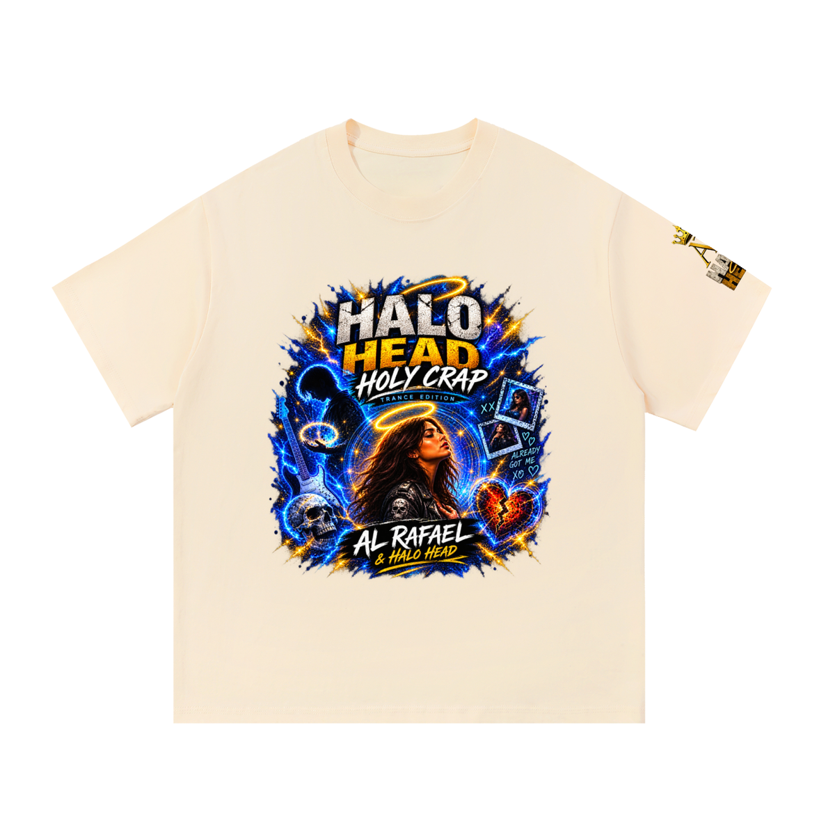 Halo Head: Holy Crap: Essential Cotton T-Shirt