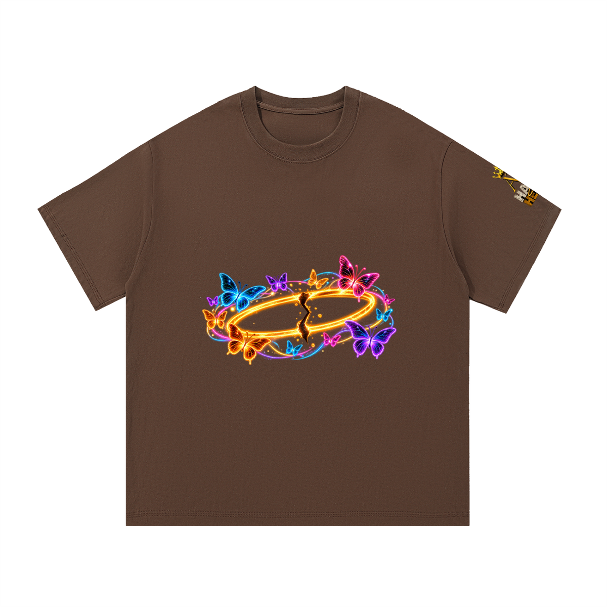 Halo Head Butterflies Essential Cotton T-Shirt