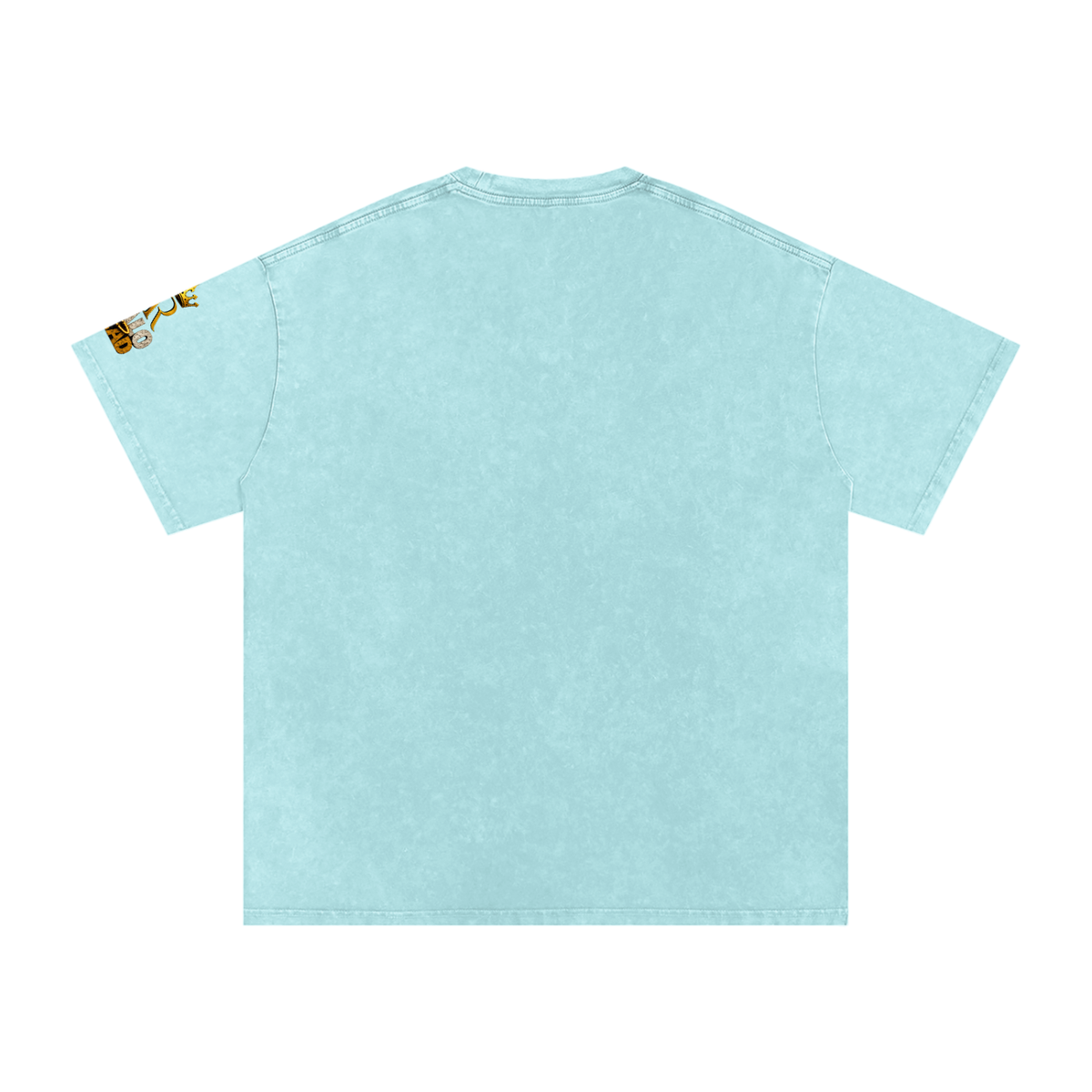 Snow Washed Oversized Cotton T-Shirt (AR-HH Halloween)