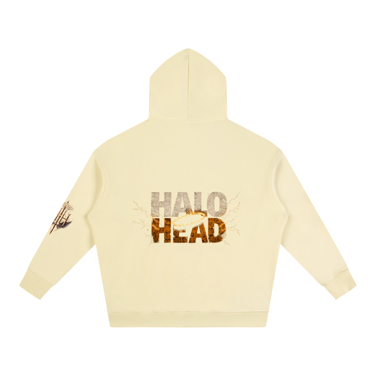 AR Halo Head: Oversize Fleeced Hoodie