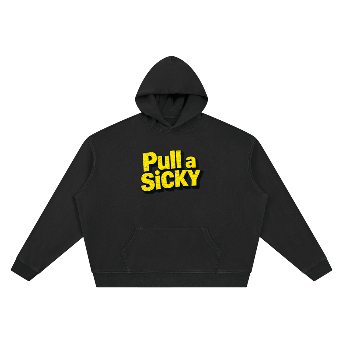 Unisex Vintage Wash Boxy Hoodie