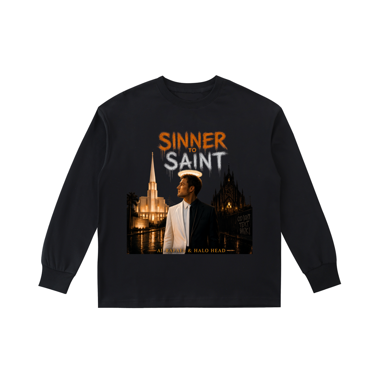 Kids' Quick-Dry Cotton Long-Sleeve Tee