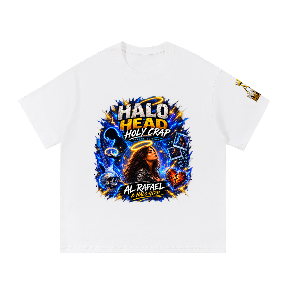 Halo Head: Holy Crap: Essential Cotton T-Shirt