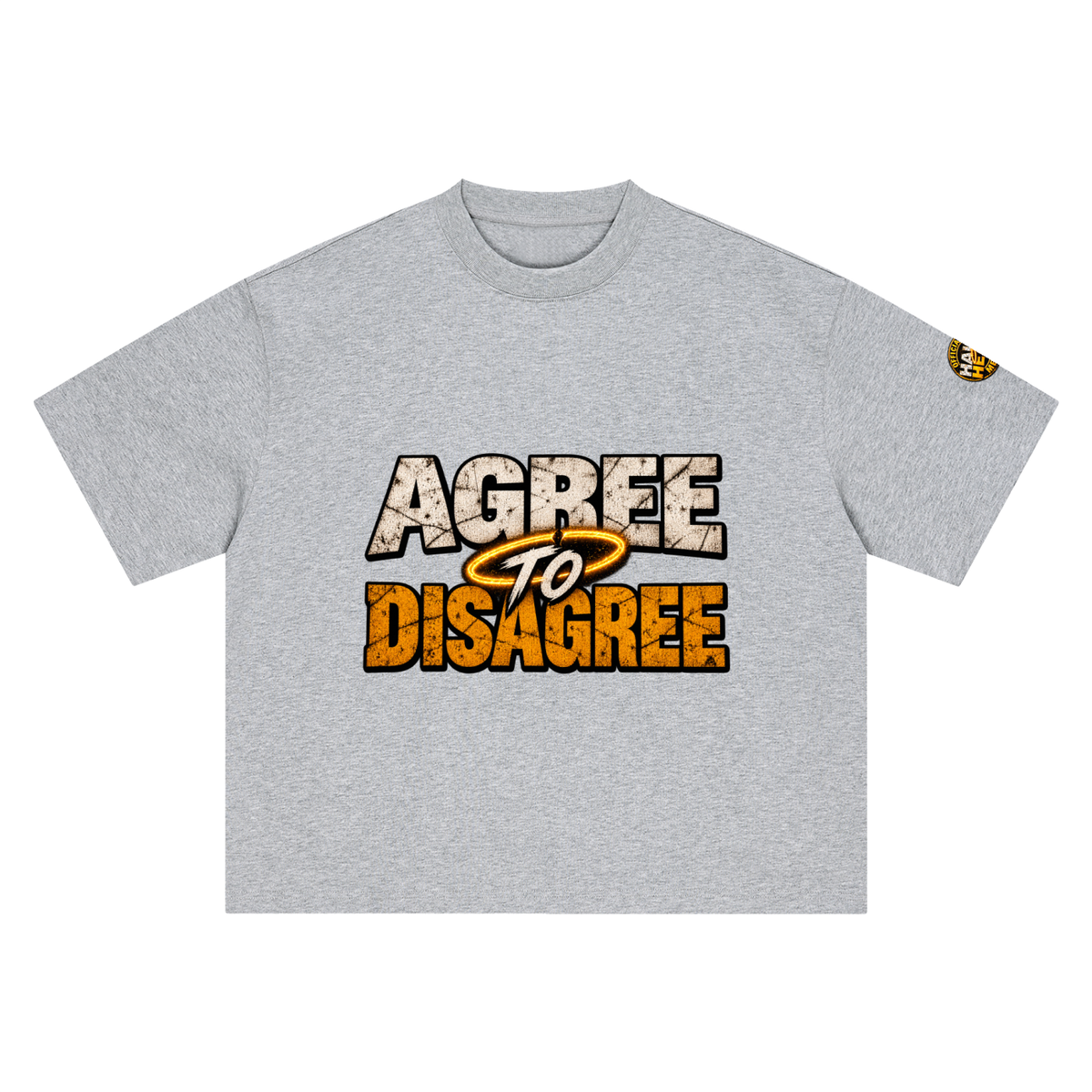 Agree to Disagree, Boxy Oversized T-Shirt