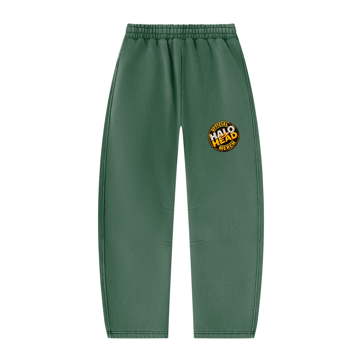 ATD Halo Head Unisex Vintage Wash Barrel Leg Fleece Sweatpants