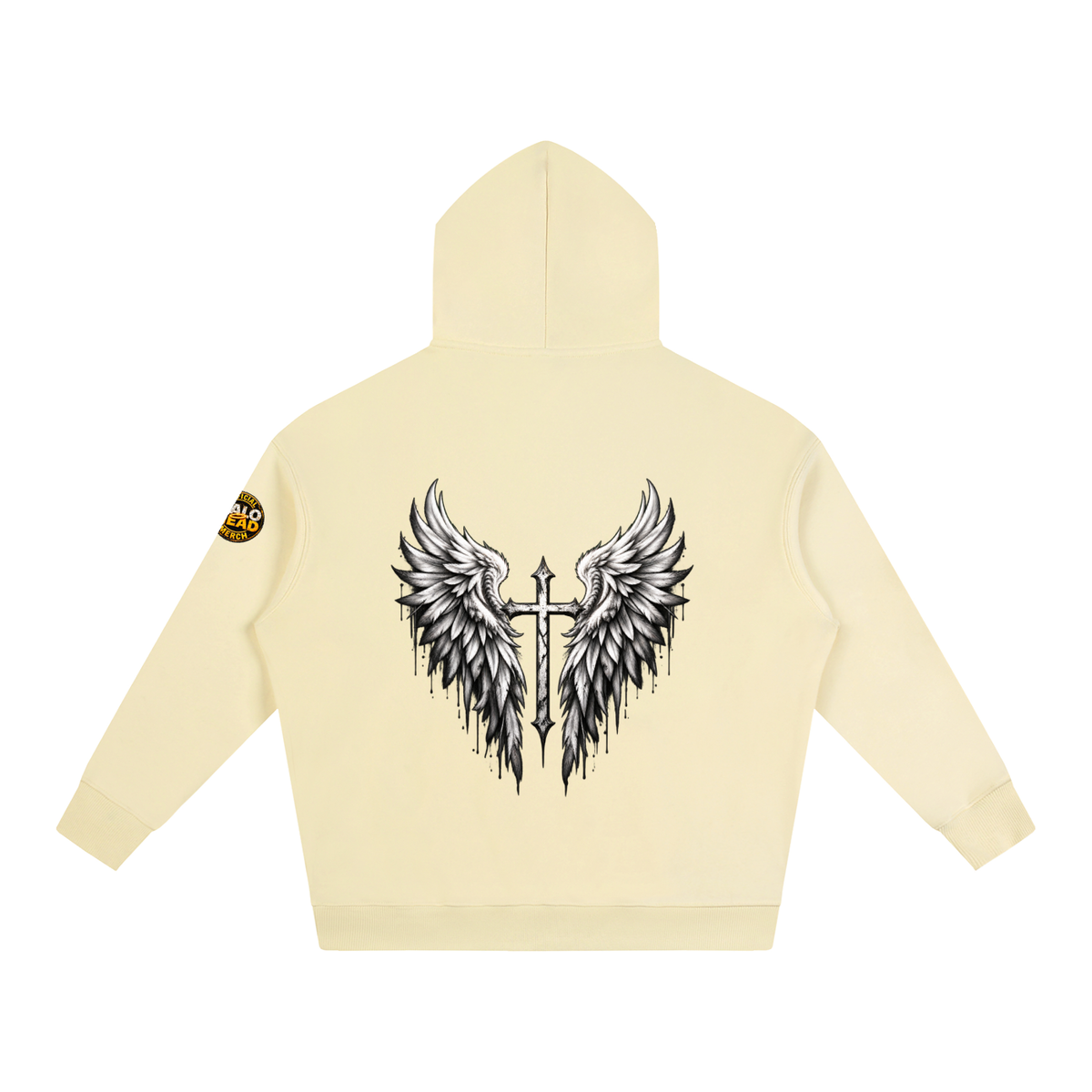 Halo Head Oversize Fleeced Hoodie