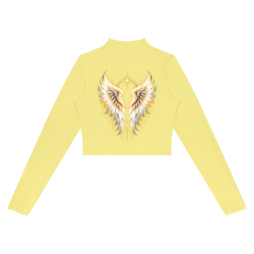 Halo Head Women’s Crop Yoga Sports Jacket