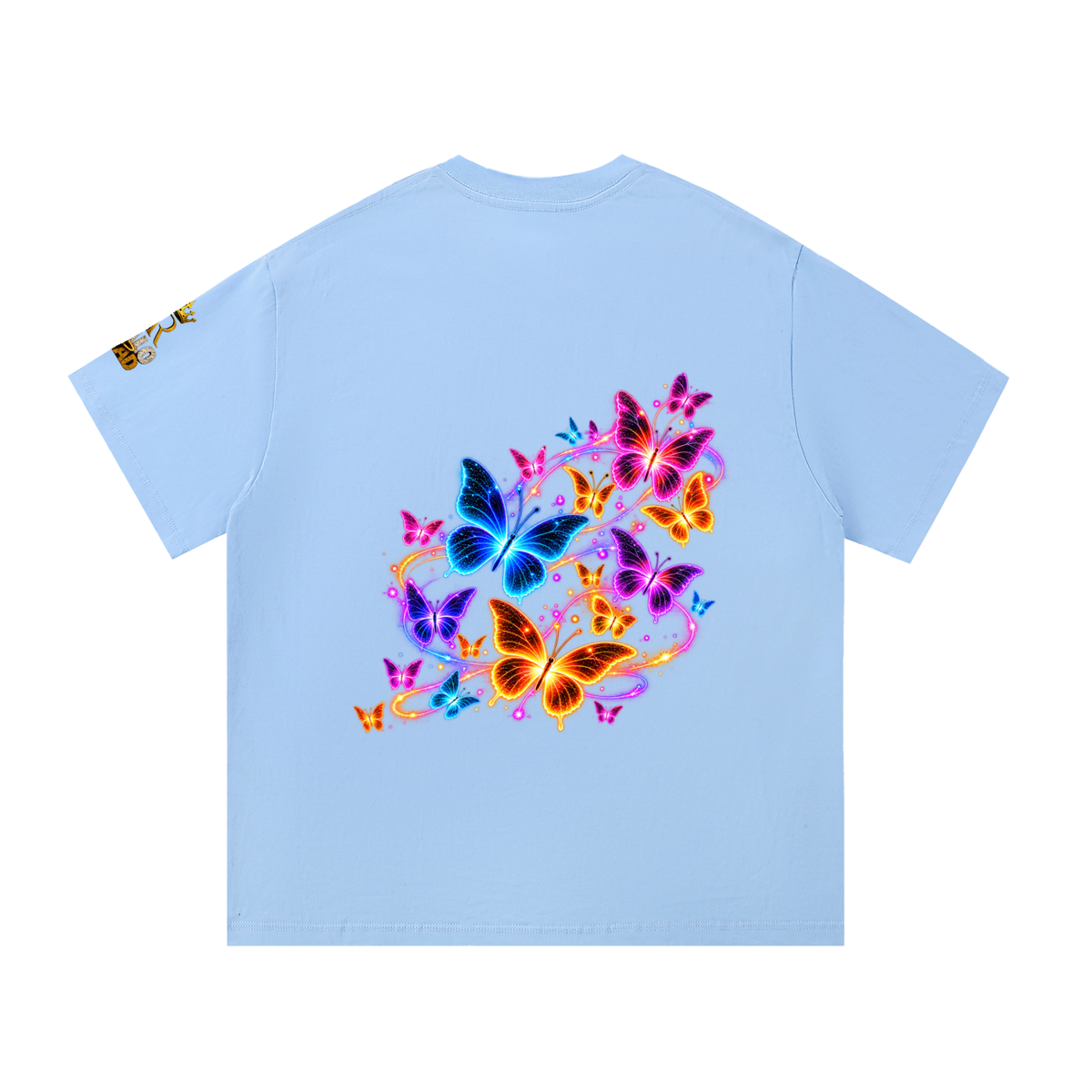 Halo Head Butterflies Essential Cotton T-Shirt