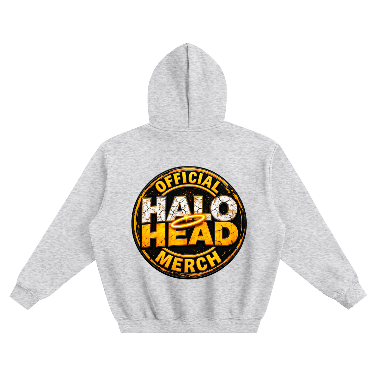 AR Halo Head Fleeced Boxy Hoodie