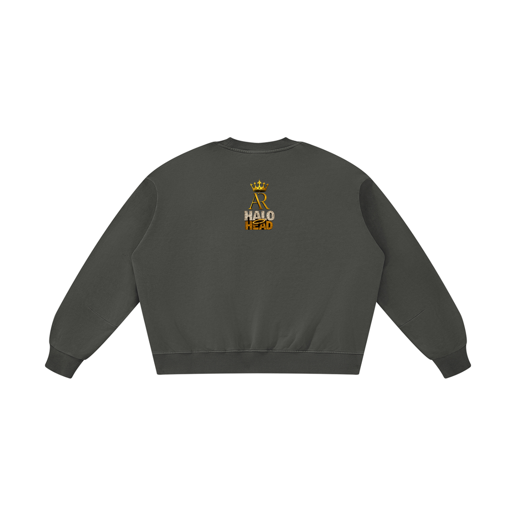 Unisex Boxy Vintage Washed Sweatshirt