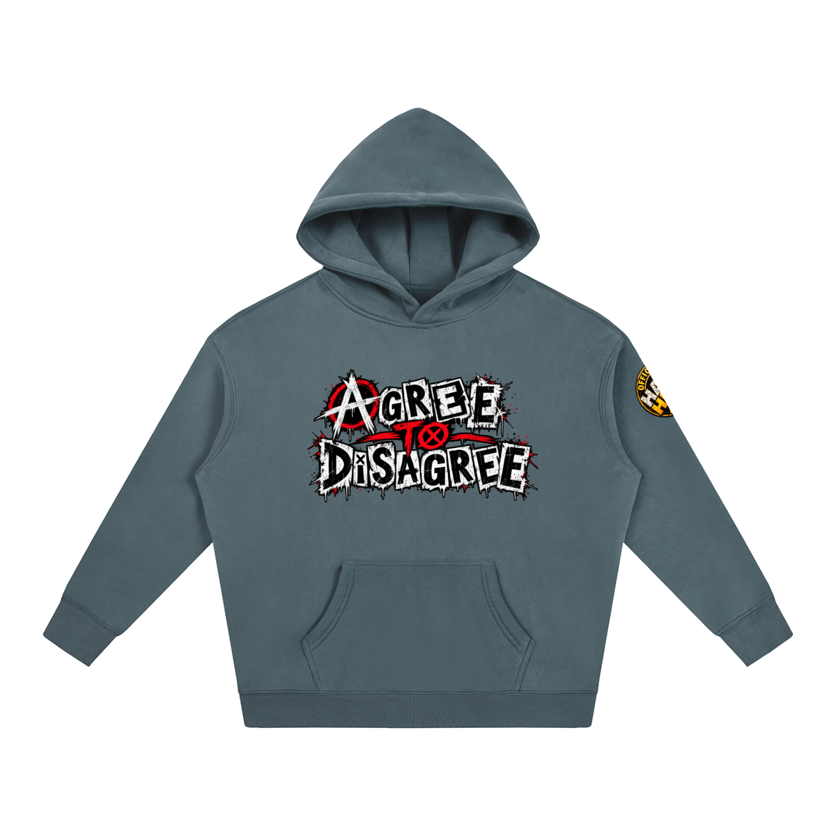 Halo Head Oversize Fleeced Hoodie