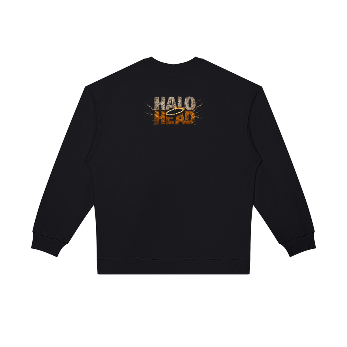 Take a Seat Unisex Oversized Crewneck Sweatshirt: AR Halo Head